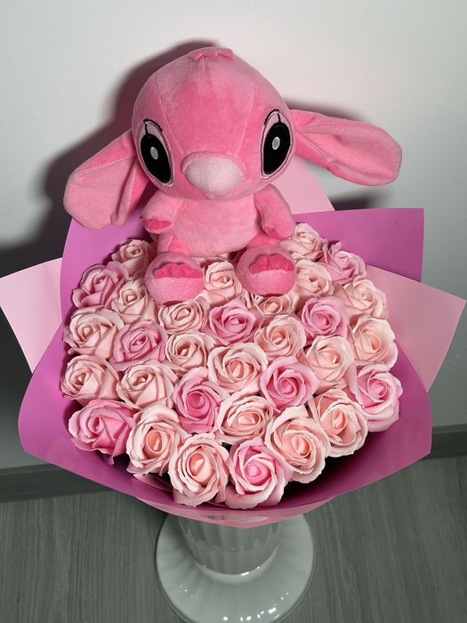 Buchete trandafiri sapun/buchete stitch