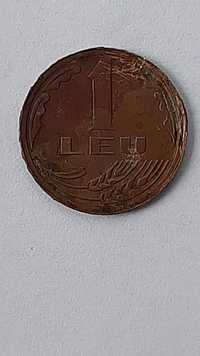 Vind moneda 1 LEU.anul.1992