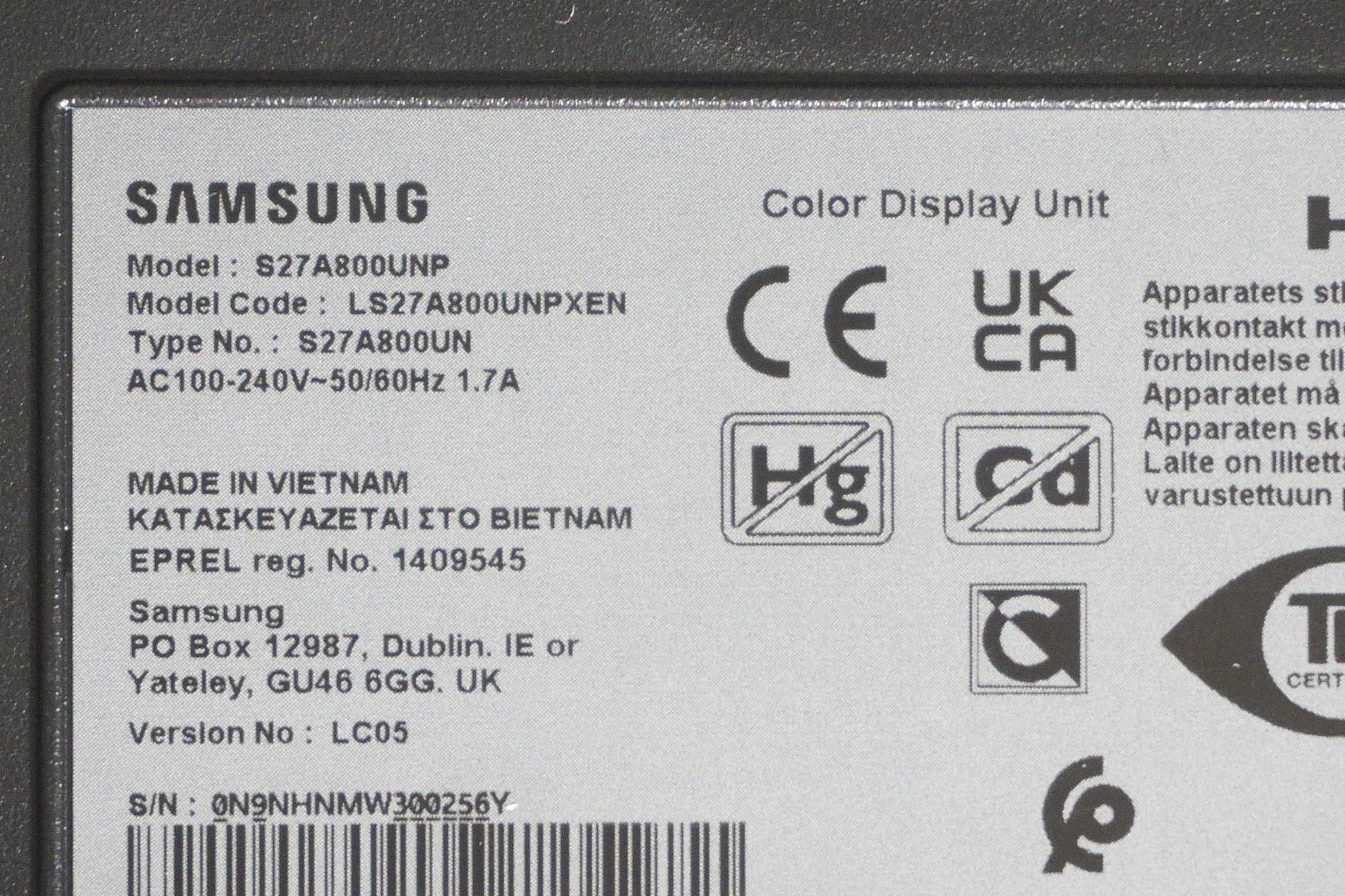 [Отворен] 27" Монитор Samsung Viewfinity S8 4K IPS W-LED 60Hz вкл ДДС