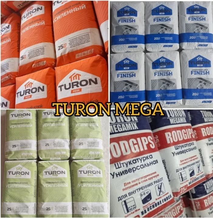 Optom kafel kley Rodgips shpaklovka ishlab chiqaruvchidan