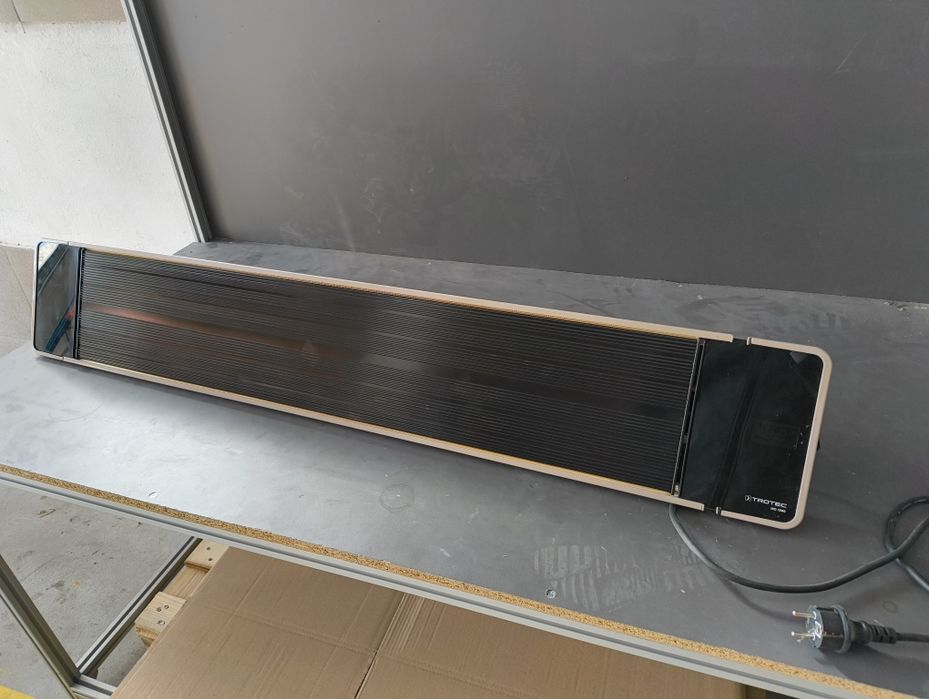 Инфрачервен отоплител, печка Trotec IRD 1800 – като нов с дистанционно