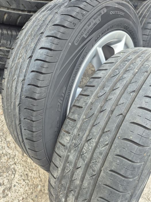 Jante Aliaj+Cauciucuri 185/60/R15 Toyota Yaris 3. 2012-2019.