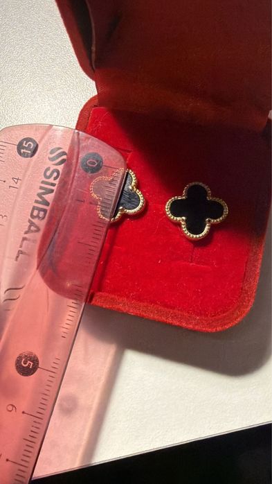 Продам пусеты ван клиф новые