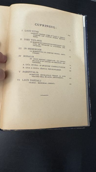 Carte interbelică: “Memoriale” de Vasile Pârvan, an 1923