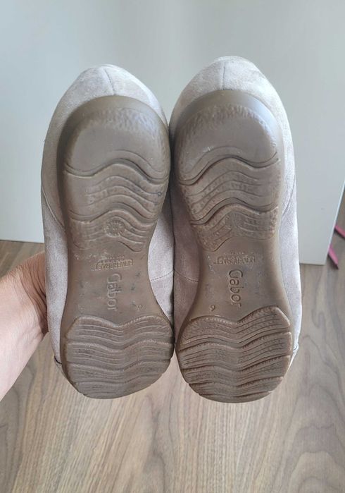 Gabor женски обувки от истински велур 38 р Германия