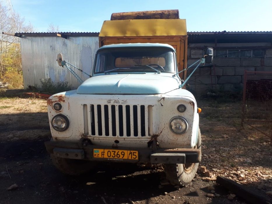 ГАЗ-53 мусоровоз после полной капиталки