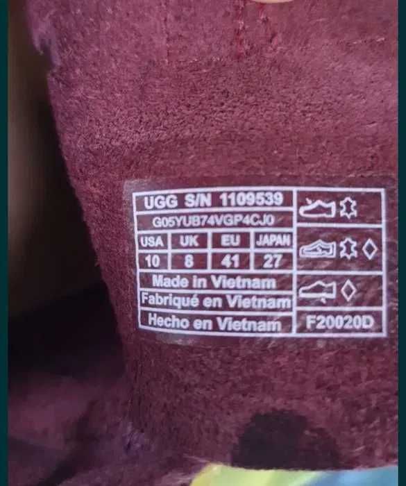 Adidasi full piele UGG Adalene mărimea 41, zero km