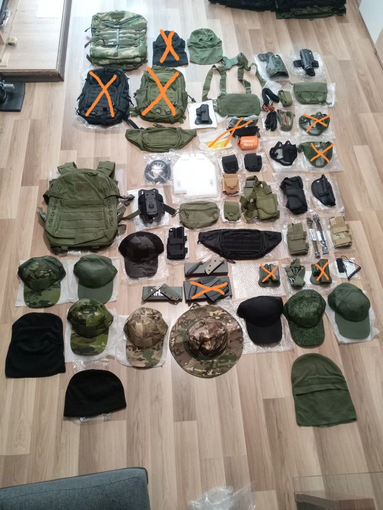 Огромен избор от Военна/Тактическа и Еърсофт екипировка 100+ артикули