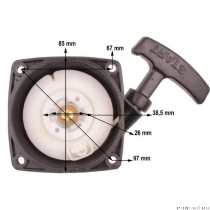 Capac pornire, demaror complet pentru atomizor, compatibil cu model