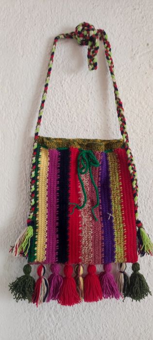 Торба /чанта/ за народна носия, декорация за механа, битов кът, нова,