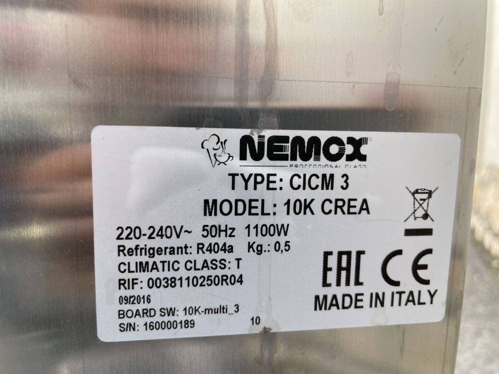 Nemox 10K Crea  Gelato Машина за сладолед