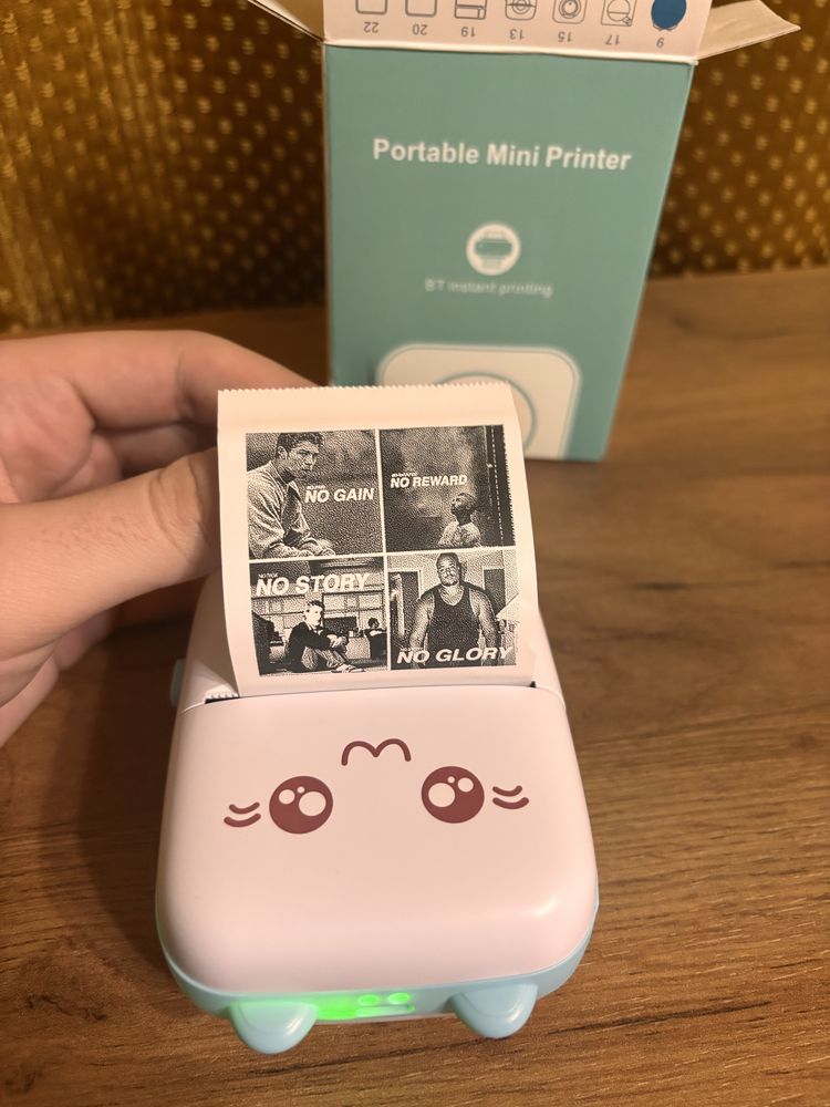 Чисто Нов Mini Лазерен Принтер Fun Print