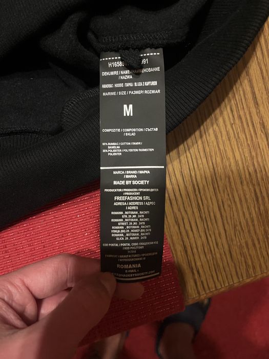 Vand hanorac Made By Society