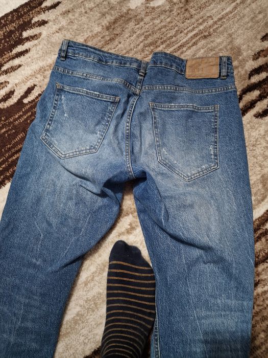 Blugi Pull&Bear 42 baieti barbati jeans pantaloni