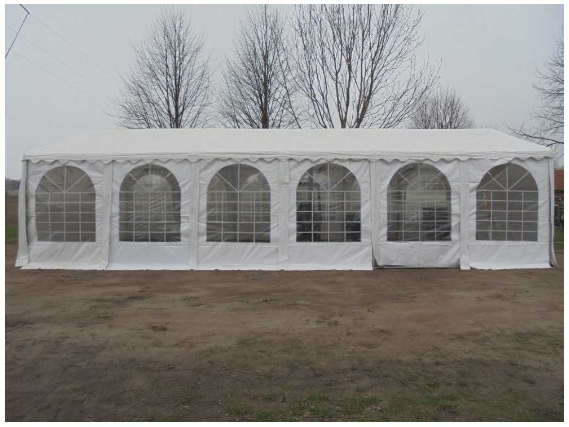 3x6 m CORT Pagoda Pavilion Evenimente ECONOMY nunta botez PVC 500