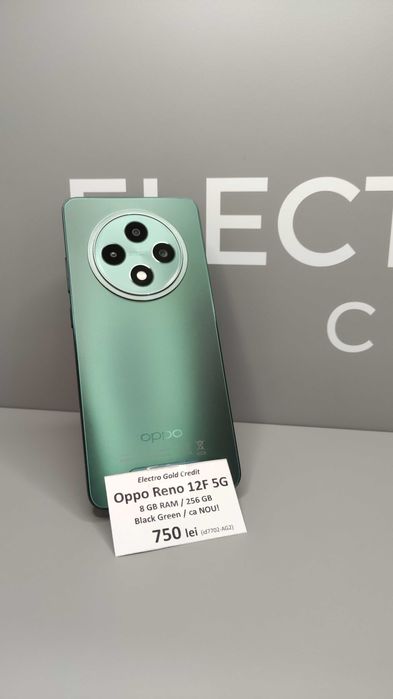Oppo Reno 12F 5G 8GB RAM/256GB/Black Green/Stare impecabila ID7702-AG2