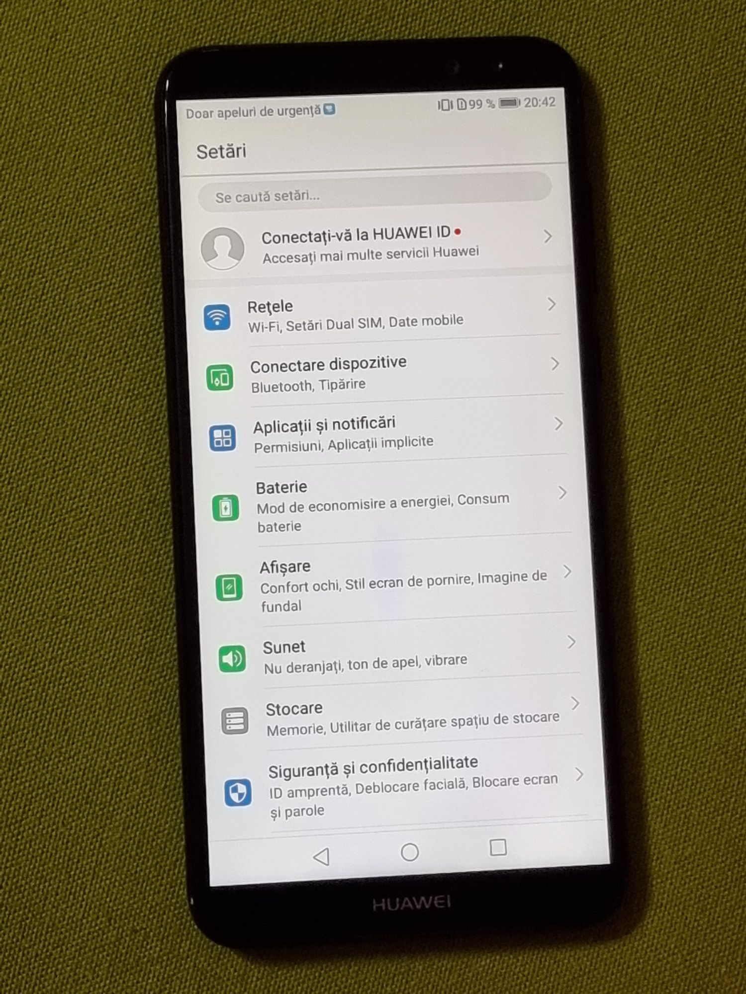 Huawei Mate 10 Lite 64Gb Black, Liber de rețea. Pret 380 lei