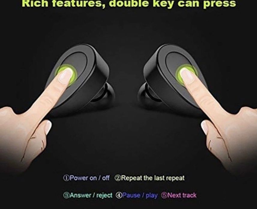 TWS-K2 Mini V4.1 Безжични стерео Bluetooth слушалки