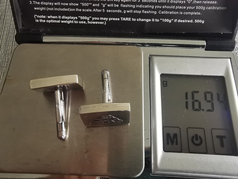 Butoni camasa Giorgio Armani Argint