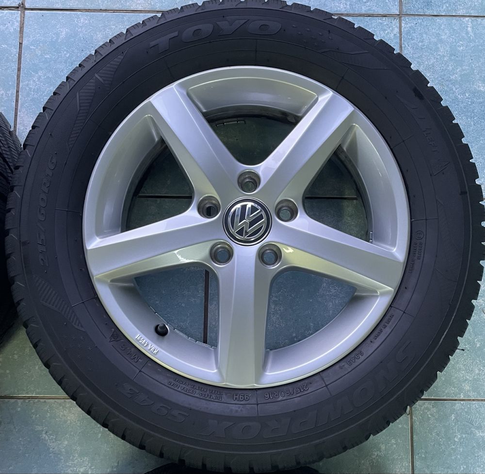 Jante aliaj R16 215/60 VW Passat B8 B9 Tiguan Touran