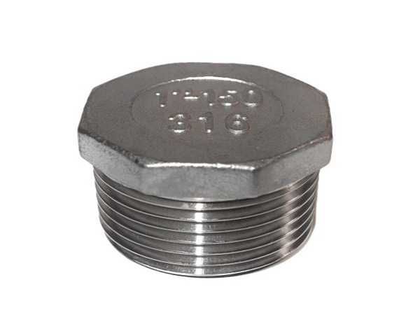 Заглушка нержавеющая, Толщина: 2 мм