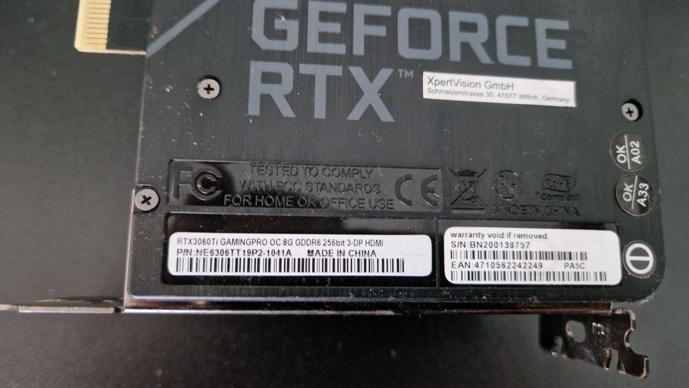 RTX 3060 Ti Gaming Pro 8GB