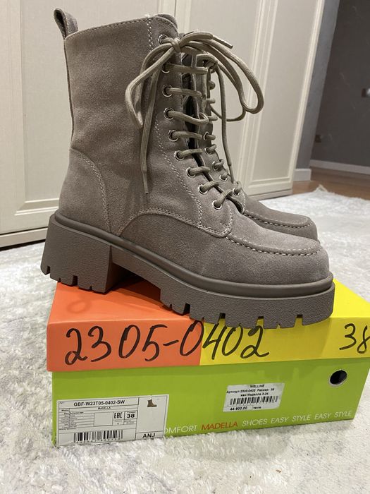 Зимние  сапожки замш размер 38