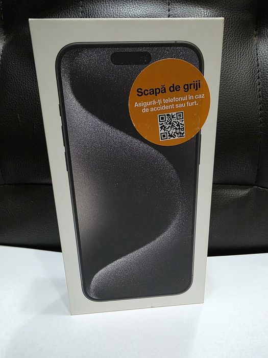 iPhone 15 Pro Max Black Titanium 256GB Liber de retea Stare IMPECABILA