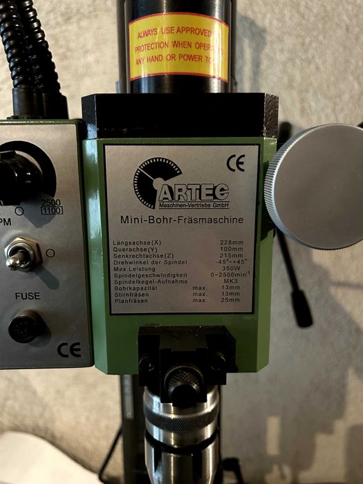 Продавам мини бормашина-фреза ARTEC, Германия – отлична!