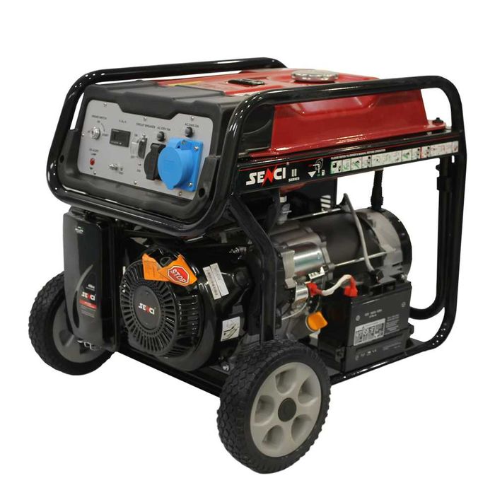 Generator SENCI SC10000E TOP – 8.5 kW, benzina, AVR, pornire electrică