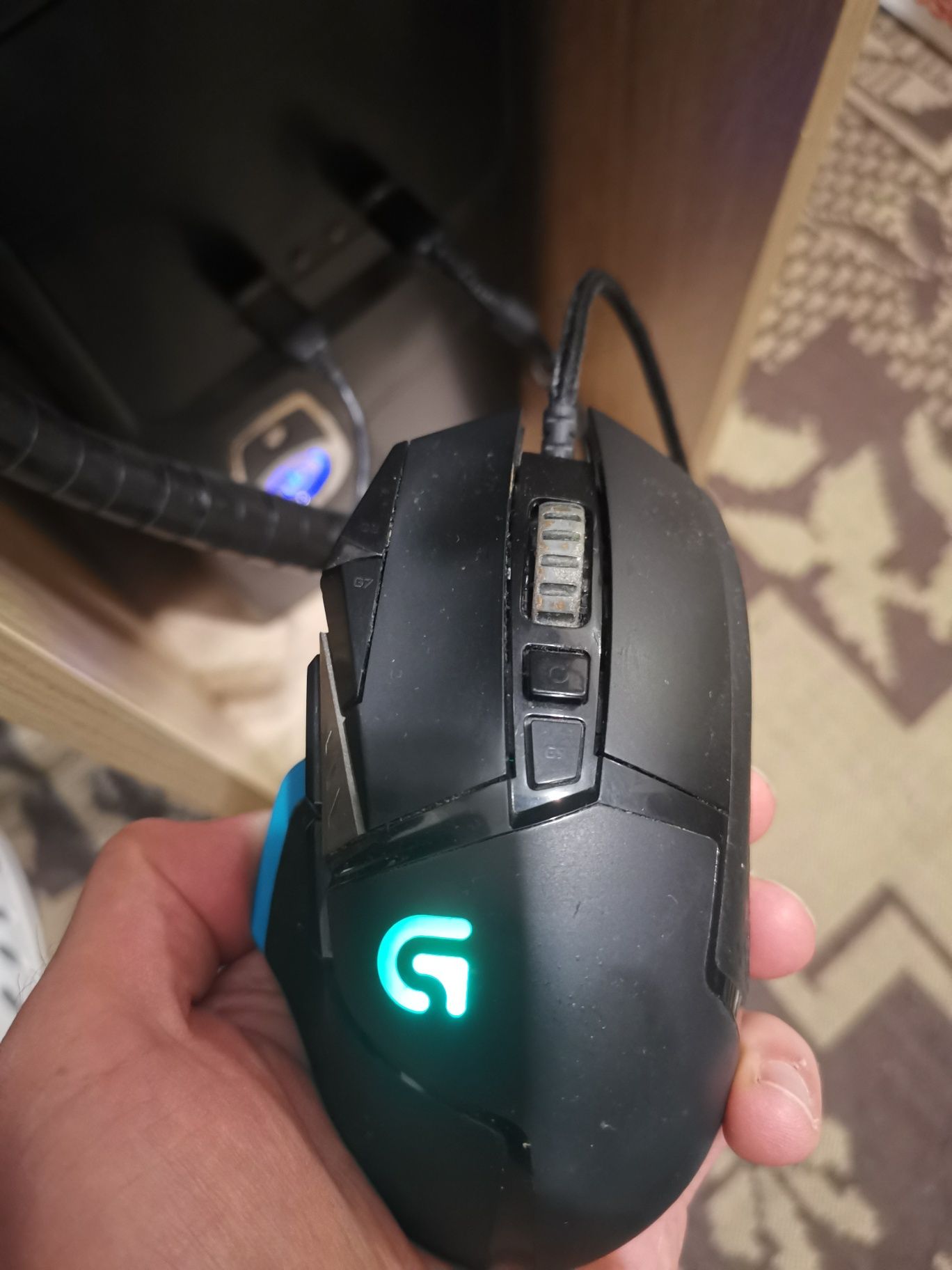 Геймърска мишка Logitech G502