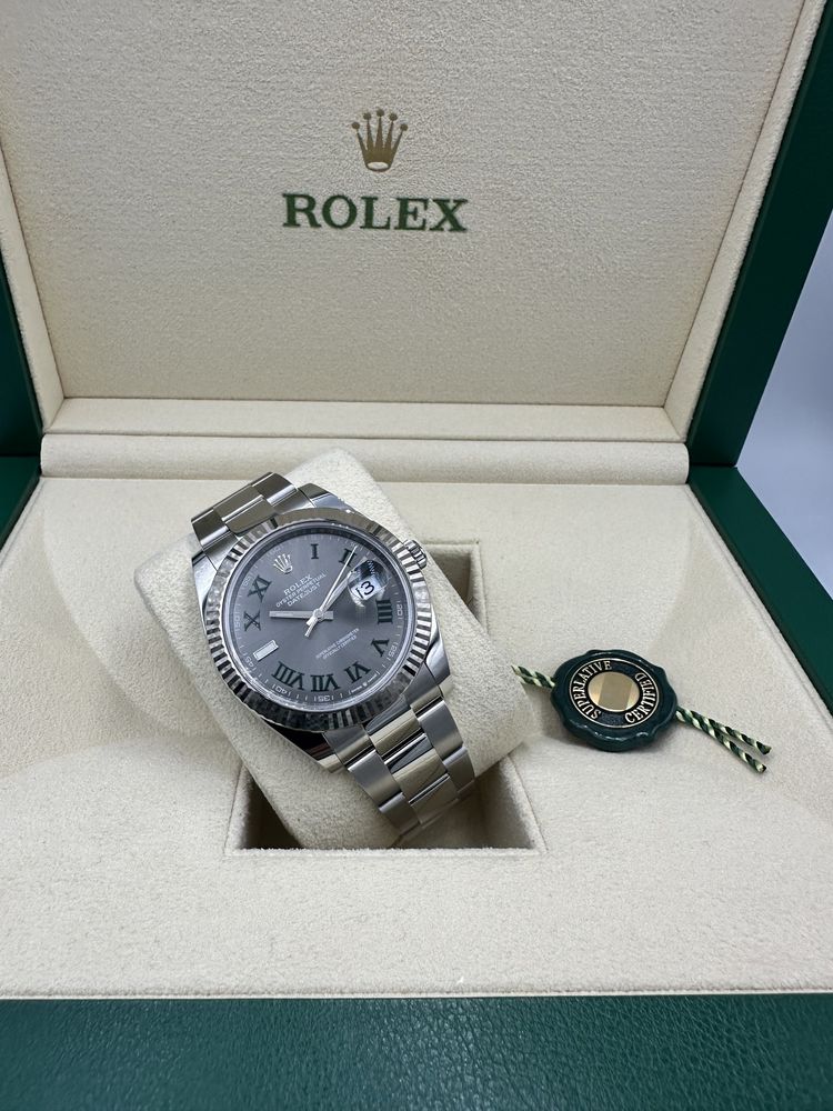 Rolex Datejust 41 mm wimbledon nou