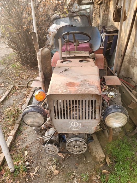 Трактор в рабочем состоянии