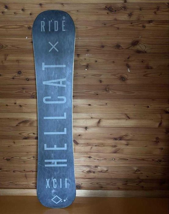 Set Placa snowboard Ride Hellcat 146 cm + Legaturi Union Contact Pro S