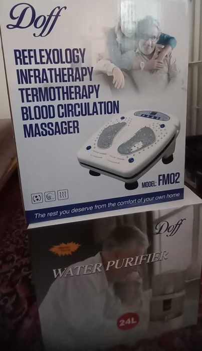 Aparat de masaj si filtru de apa Doff