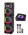 MT-1289 kuchli portativ kalonka, LED  va 2 ta  mikrofon bilan A12