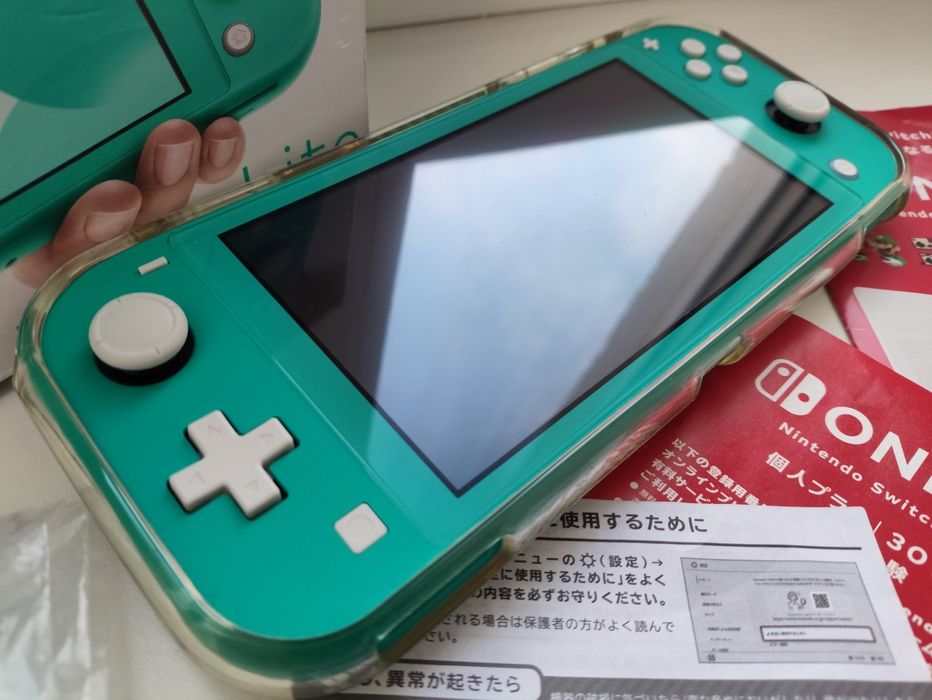 Nintendo switch lite 256gb SD (чипованная/прошита) 44 игры