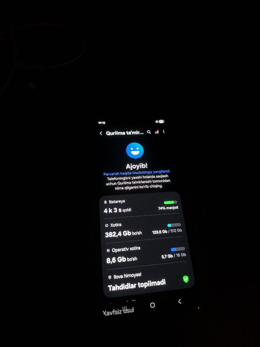 Samsung s21 UltrA 16/512