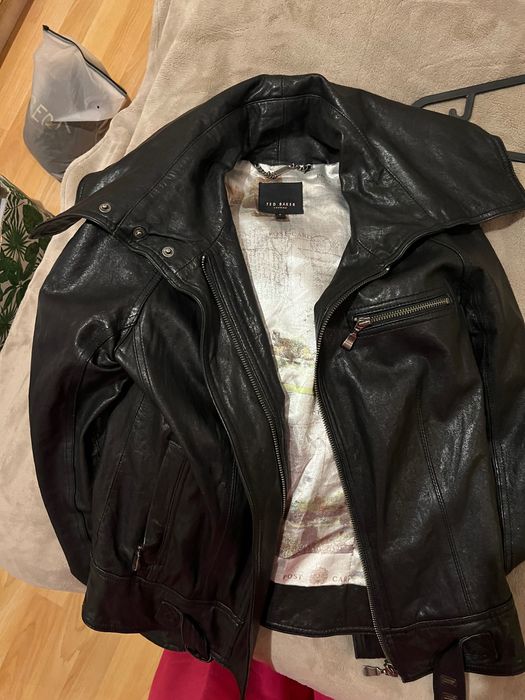 Geaca de piele S Ted Baker