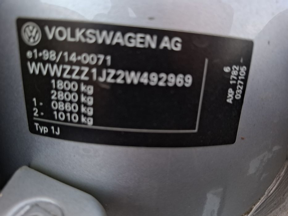 Elemente Caroserie VW Golf 4 Variant 1.4i-16v AXP fabricat 2003