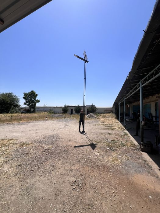 Светильник на солнечный батарее 100ват