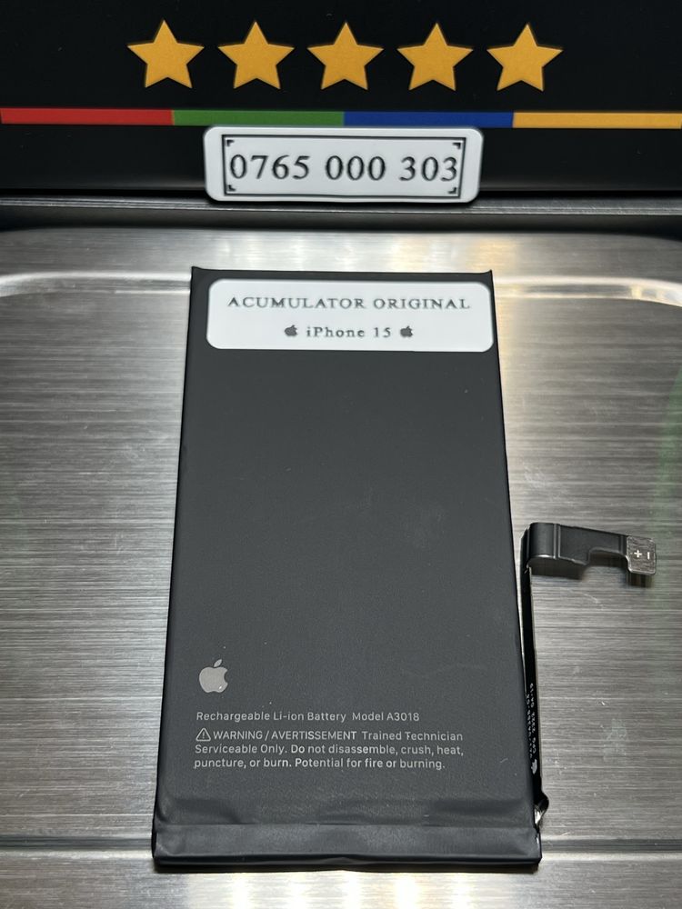  Acumulator / Baterie iPhone 15 ORIGINALĂ 