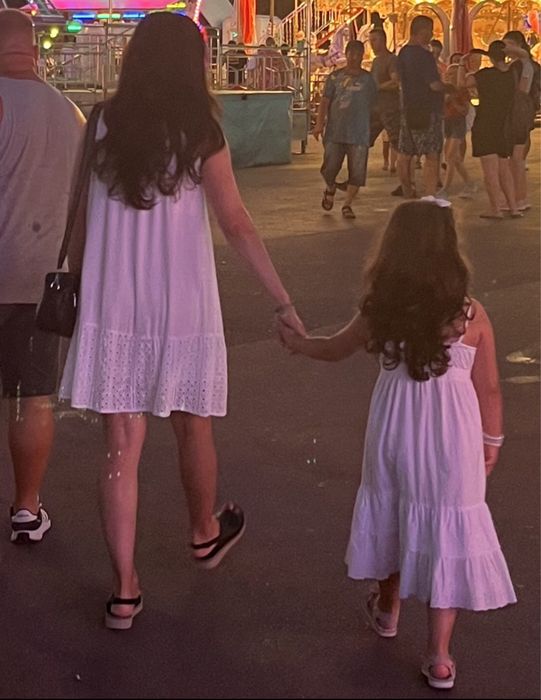 Rochite mama si fiica