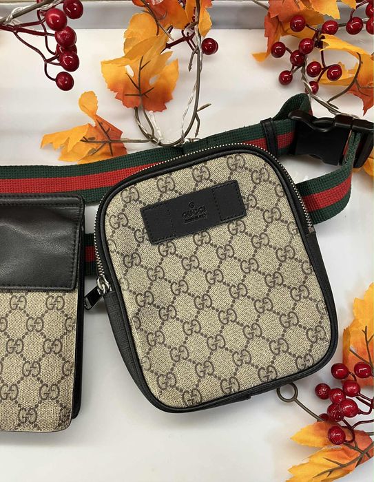 Оригинален Gucci колан с чанта за кръста