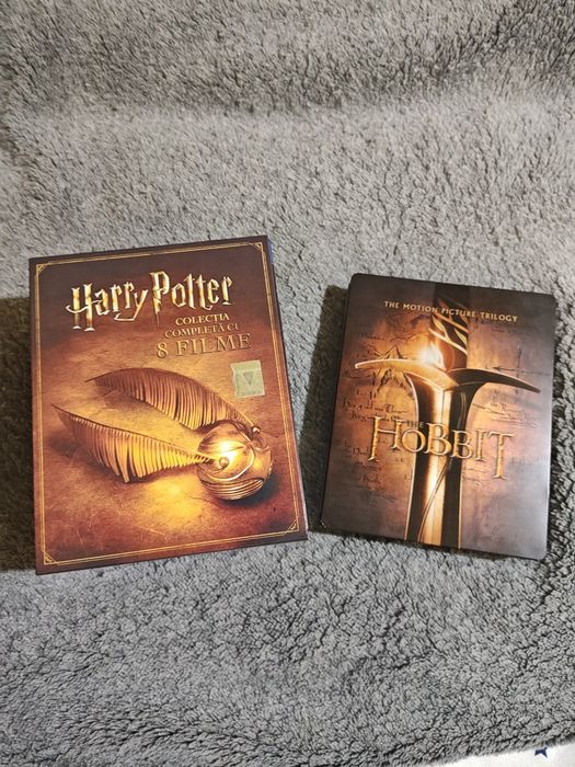 Colecția bluray Hobbit, Harry Potter originale