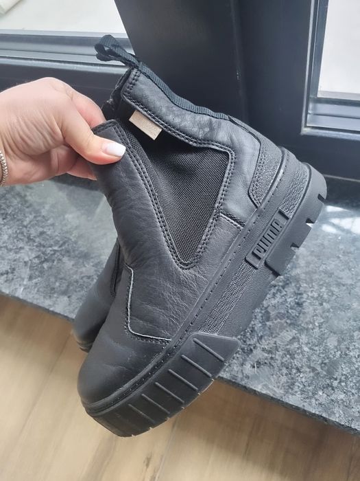 Ghete piele puma