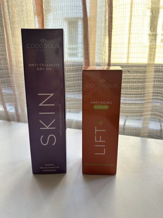 Cocosolis нови продукти - антицелулитно олио, лифтинг серум