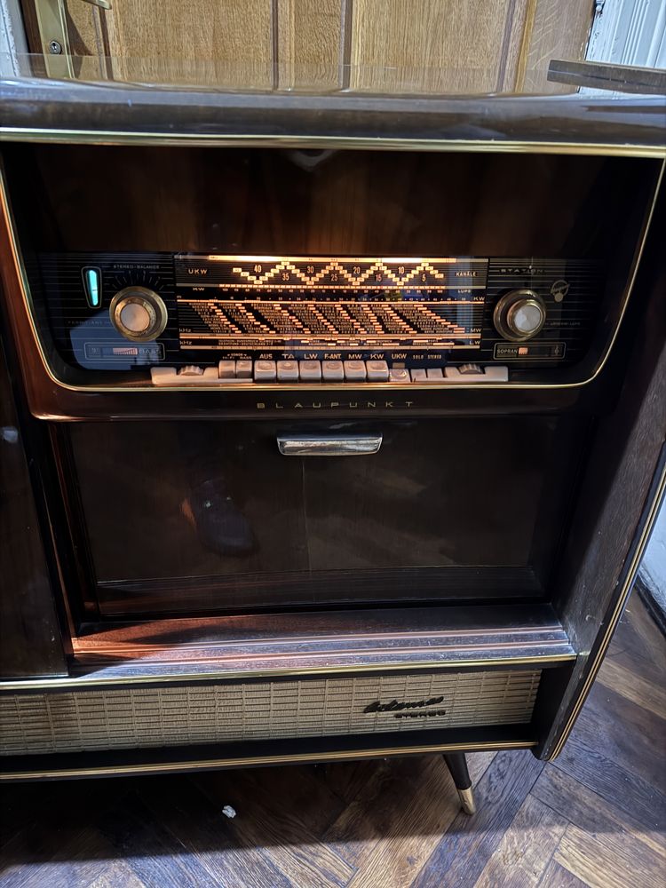 Radio Blaupunkt Arkansas vintage 1960 cu pikup mobila veche
