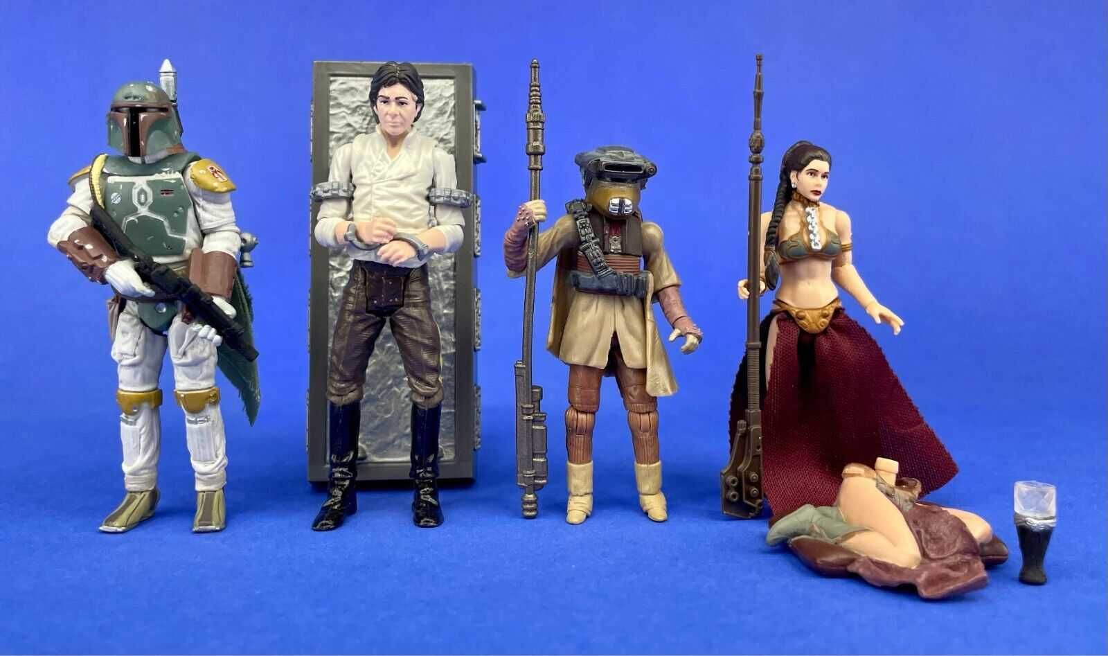 Star Wars Jabba’s Rancor Max Rebo Band Gamorrean Guard Action фигурки
