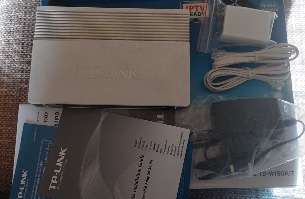 TP-LINK ADSL2+ модем